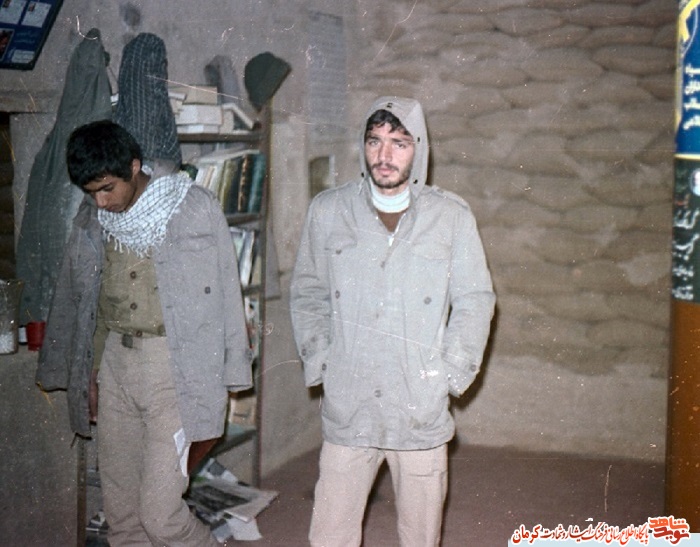 شهید محمدحسین یوسف الله در سنگر